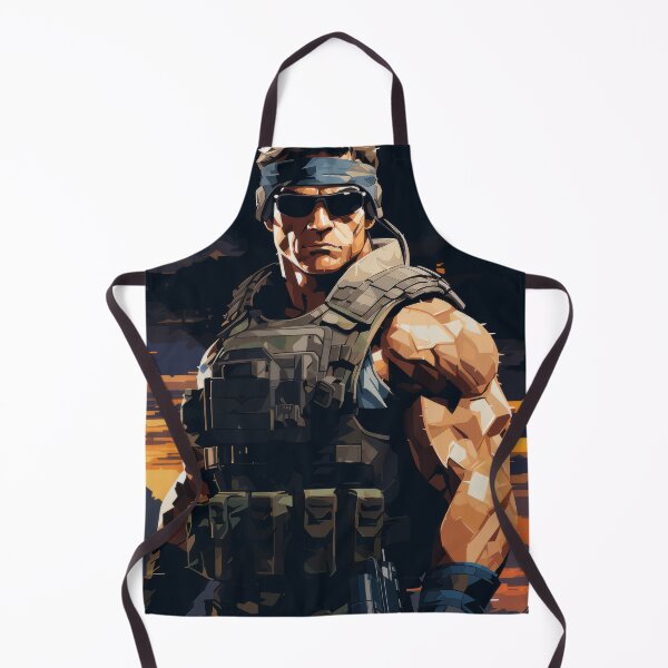 Item preview, Strength and Courage - Muscular Commando in Colorful 2D Graphics designed and sold by Piotrek0001.