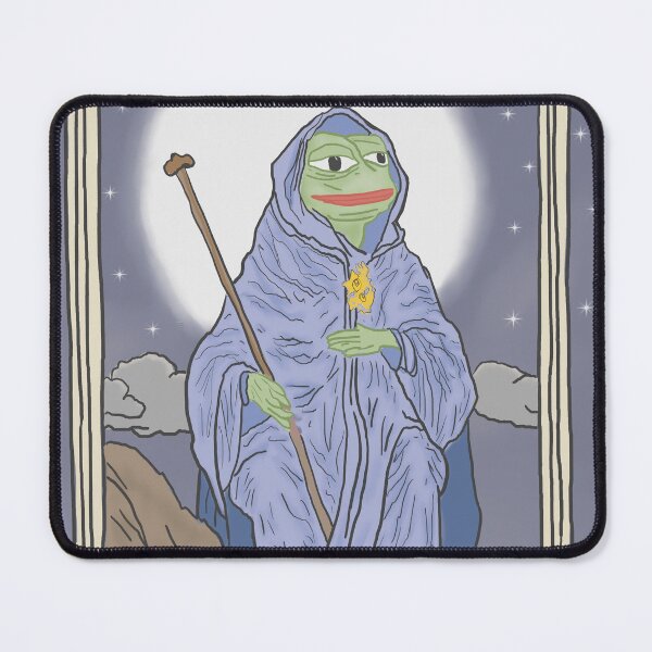 Item preview, Pepe the frog tarot card dank meme art designed and sold by t3nderness.