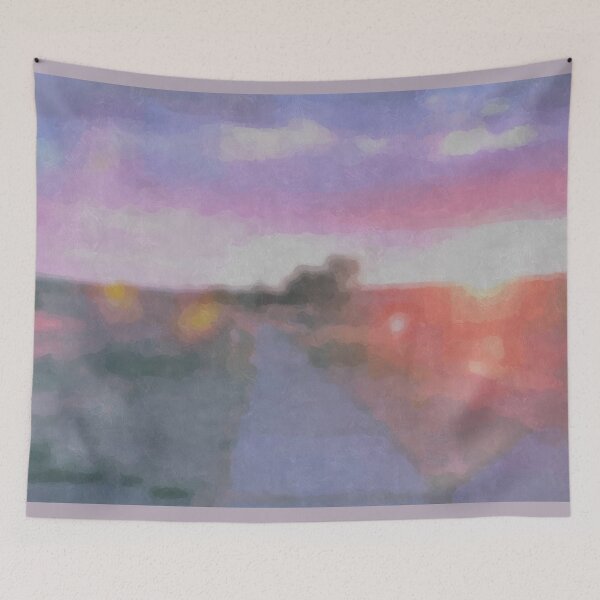 Item preview, Interior Blur 1 - Lavender, Purple, Pink, Orange designed and sold by Talia Felix.