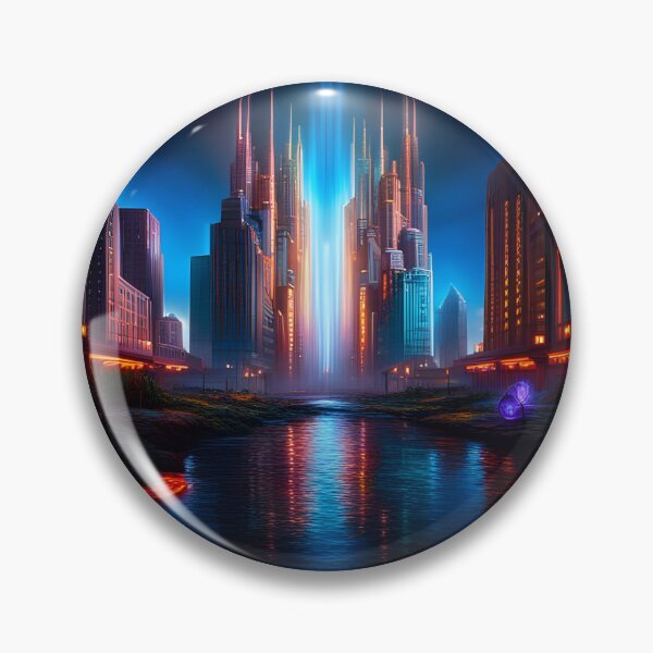 Item preview, City By The River designed and sold by Ink Art Design.