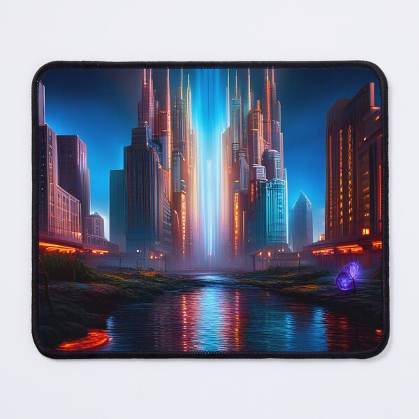 Item preview, City By The River designed and sold by Ink Art Design.