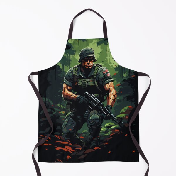 Item preview, Strength and Courage - Muscular Commando in Colorful 2D Graphics designed and sold by Piotrek0001.