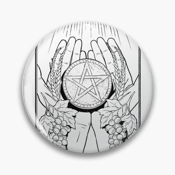 Item preview, Carrow's Tarot - Ace of Pentacles designed and sold by CarrowBrown.
