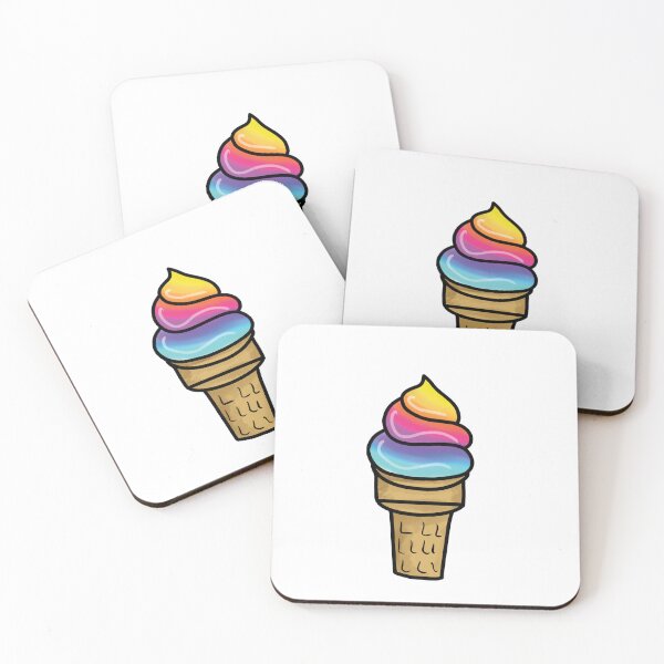 Item preview, Rainbow Ice Cream  designed and sold by BohemianDesignz.