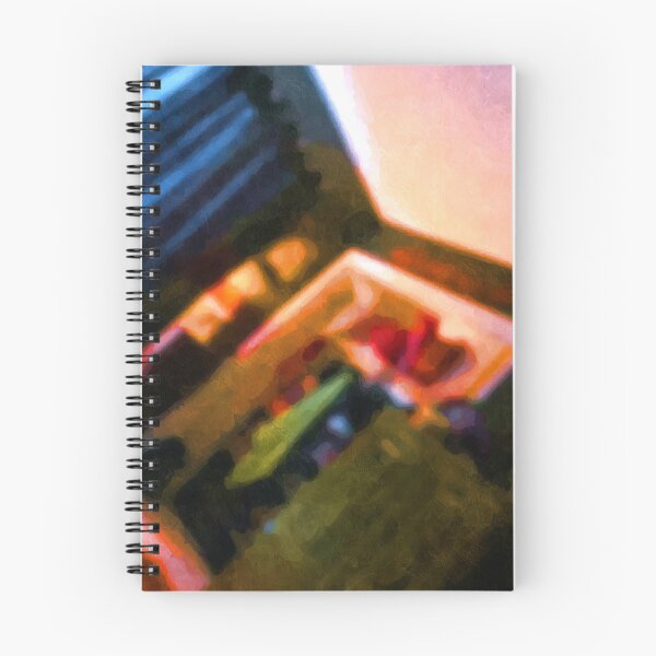 Item preview, Interior Blur 2 - Blue, Orange, Green, Lavender designed and sold by Talia Felix.