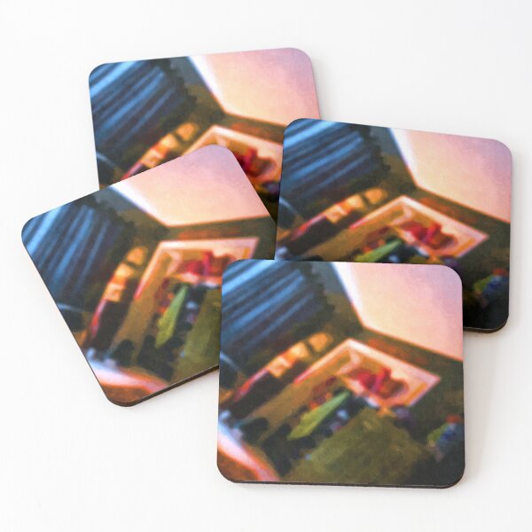 Item preview, Interior Blur 2 - Blue, Orange, Green, Lavender designed and sold by Talia Felix.