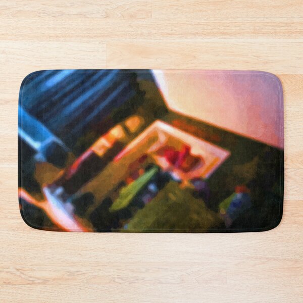 Item preview, Interior Blur 2 - Blue, Orange, Green, Lavender designed and sold by Talia Felix.