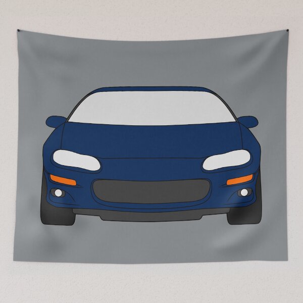 Item preview, Camaro Fourth Generation 1998-2002 navy blue designed and sold by EdimDesign.