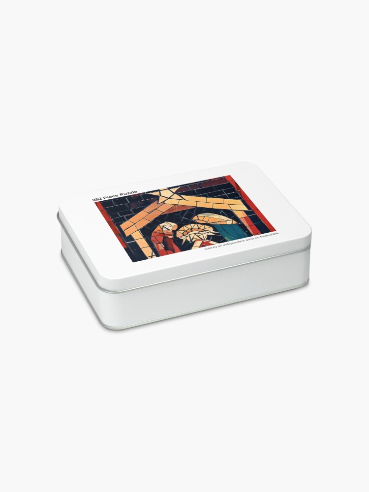 Thumbnail 2 of 3, Jigsaw Puzzle, Humble Nativity Mosaic designed and sold by Dana Roper.