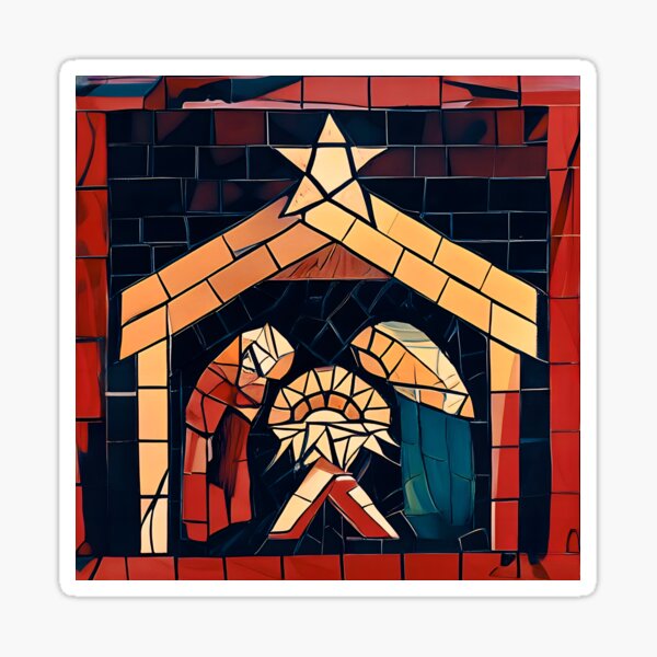 Item preview, Humble Nativity Mosaic  designed and sold by Dana Roper.