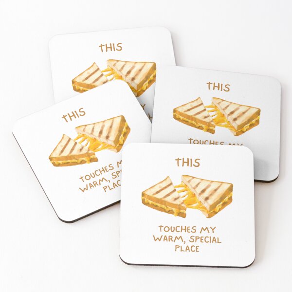 Item preview, This Touches My Warm, Special Place - GRILLED CHEESE designed and sold by PoppysPrintings.