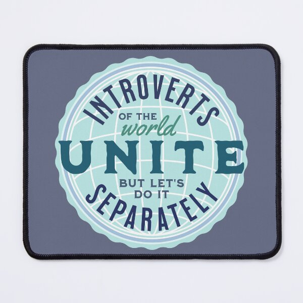 Item preview, Introverts of the World Unite but Separately - Homebody Inside Kid antisocial designed and sold by HaggisVitae.