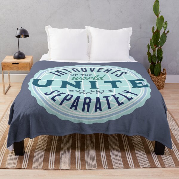 Item preview, Introverts of the World Unite but Separately - Homebody Inside Kid antisocial designed and sold by HaggisVitae.