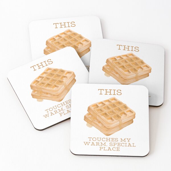 Item preview, This Touches My Warm, Special Place - WAFFLES designed and sold by PoppysPrintings.