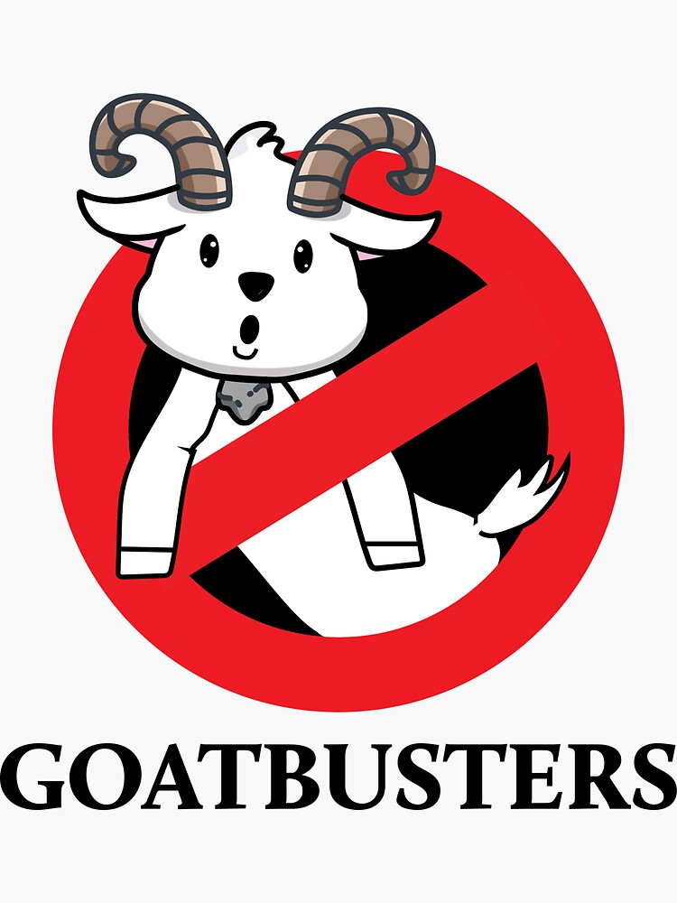 Funny Goat - Goatbusters | Sticker