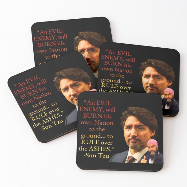 Item preview, Sun Tzu, Trudeau burning designed and sold by CanadaWide.