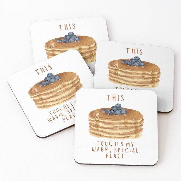 Item preview, This Touches My Warm, Special Place - PANCAKES designed and sold by PoppysPrintings.