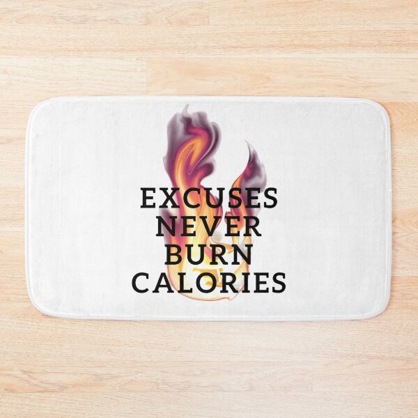 Item preview, GYM WORKOUT EXERCISE SPORT BURN CALORIES SAYING designed and sold by By-Me-Shopping.