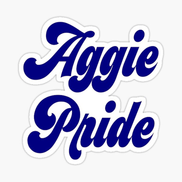 Proud Aggie Sticker for Sale by paisleythermond