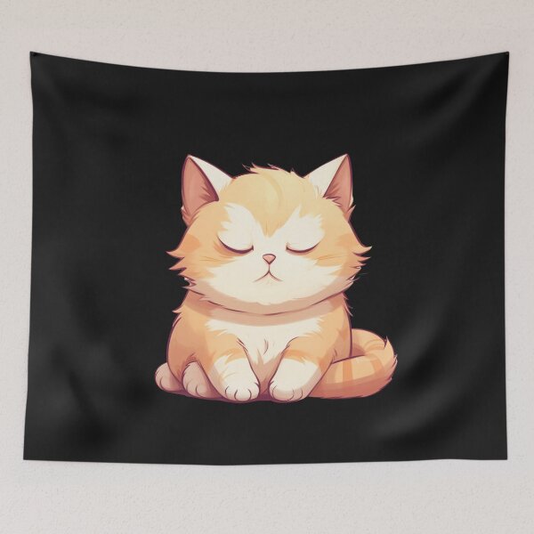 Item preview,  Cute Fluffy Cat - Edek designed and sold by MarcinCollie.