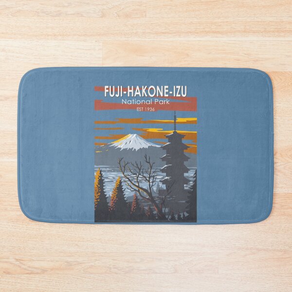Item preview, Fuji-Hakone-Izu National Park Japan Travel Art Vintage designed and sold by KrisSidDesigns.