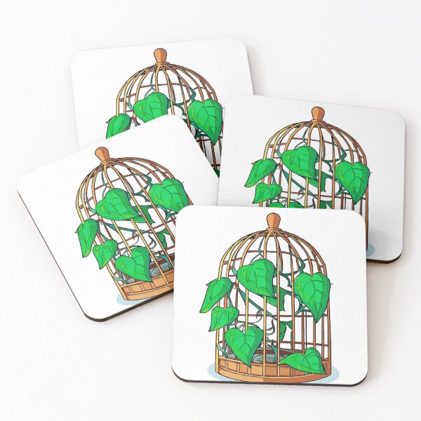 Item preview, A plant in a cage designed and sold by miguel-ozz.
