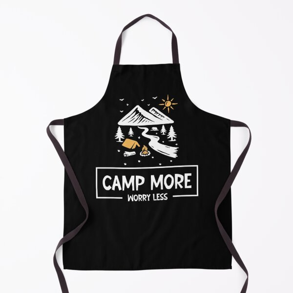 Item preview, Camp More Worry Less designed and sold by SunnyFunnyArt.
