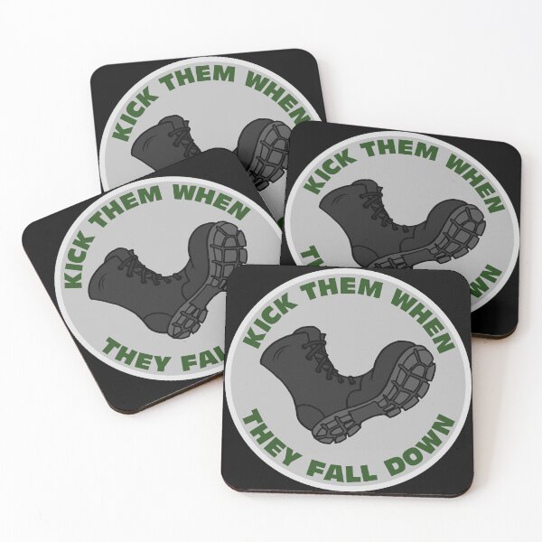 Item preview, Kick Them When They Fall Down designed and sold by LaloSoda.