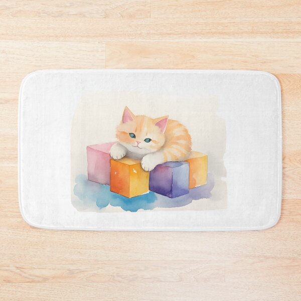 Item preview, Watercolour Kitten designed and sold by AI-Ascendance.