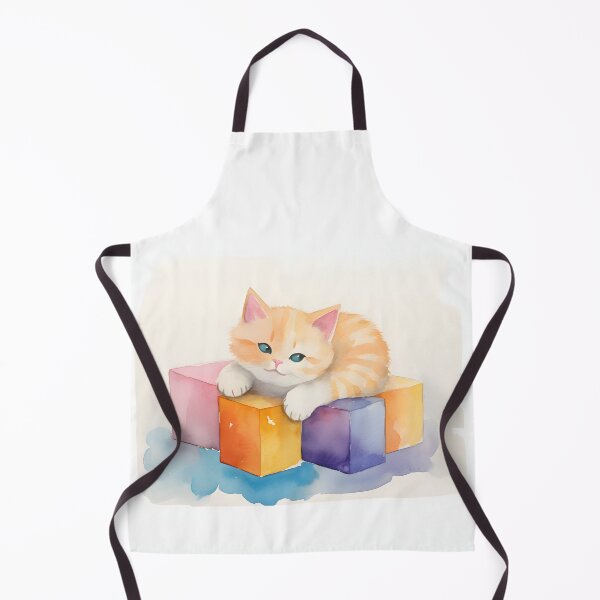 Item preview, Watercolour Kitten designed and sold by AI-Ascendance.