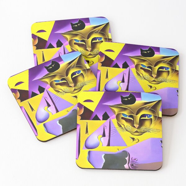 Item preview, Sleepy cat Fred has gone "transcendental" is his head designed and sold by Artekinium.