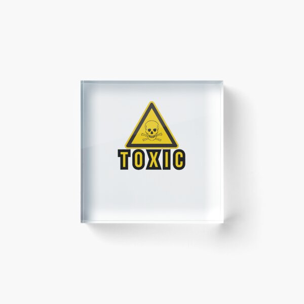 Item preview, TOXIC WARNING DANGER POISON SYMBOL designed and sold by By-Me-Shopping.