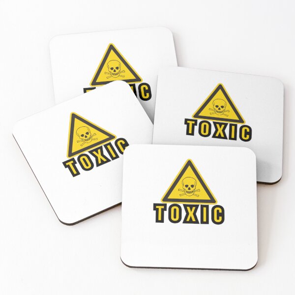 Item preview, TOXIC WARNING DANGER POISON SYMBOL designed and sold by By-Me-Shopping.