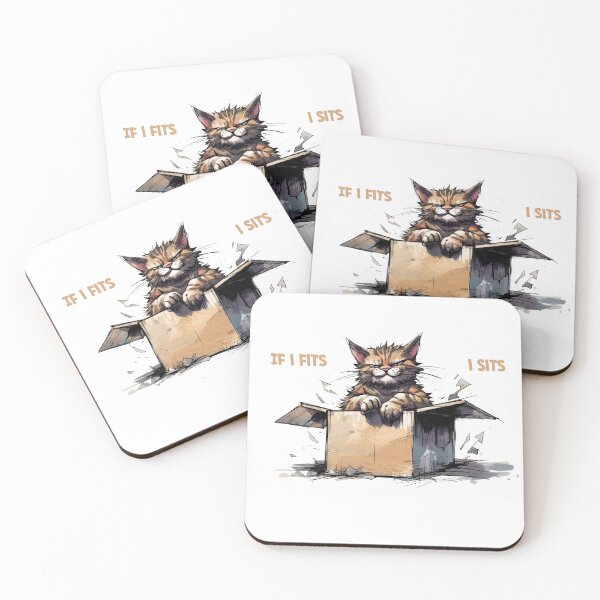 Item preview, Cat in the Box designed and sold by Mythic Legends Digital.