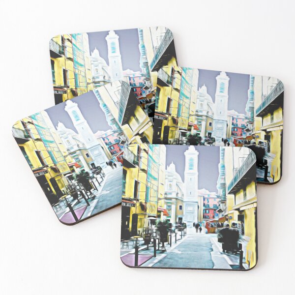 Item preview, BACK STREETS IN NICE designed and sold by ArtbyRolleen.