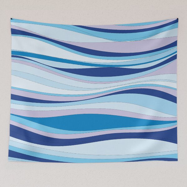 Item preview, River - Water Triptych - 3/3 designed and sold by drawingKatarina.