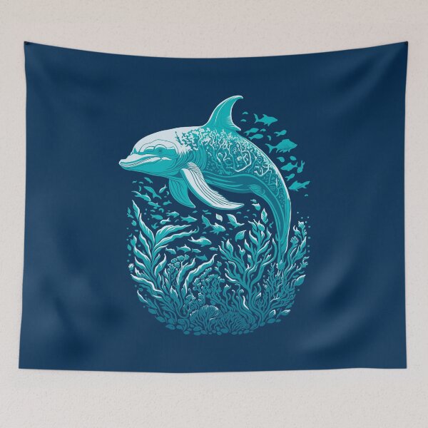 Item preview, Serene Dolphin Art designed and sold by TMBTM.