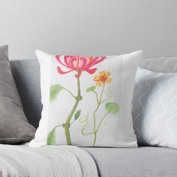 Item preview, Chrysanthemum and Nasturtium  designed and sold by sweet-hendrix.