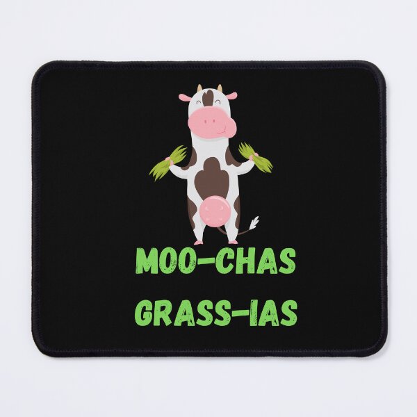 Item preview, moo-chas grass-ias cute cow designed and sold by WickyWildLife.