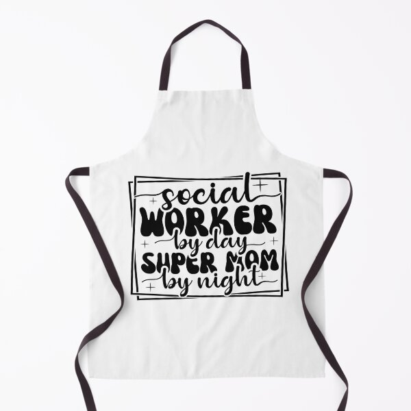 Item preview, Super Mom by Night, Devoted Social Worker by Day: Celebrating the Dual Role designed and sold by Rebekkahsdesign.