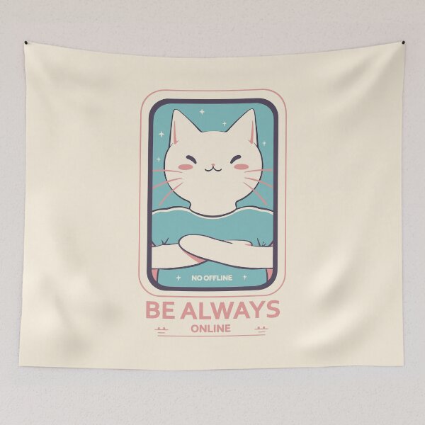 Item preview, No offline, be always online designed and sold by DioSo.