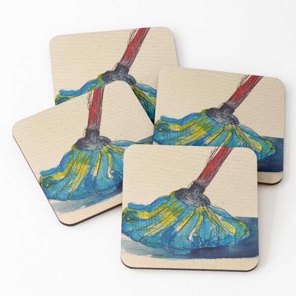 Item preview, Mop in Kitchen designed and sold by Rebecca Seeman.