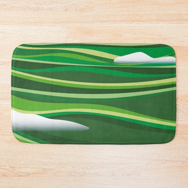 Item preview, Hilly Landscape Triptych - 1/3 designed and sold by drawingKatarina.
