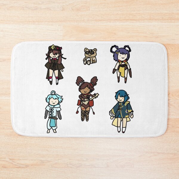 Item preview, Badly Drawn Liyue 1 Sticker Pack designed and sold by casserolestan.
