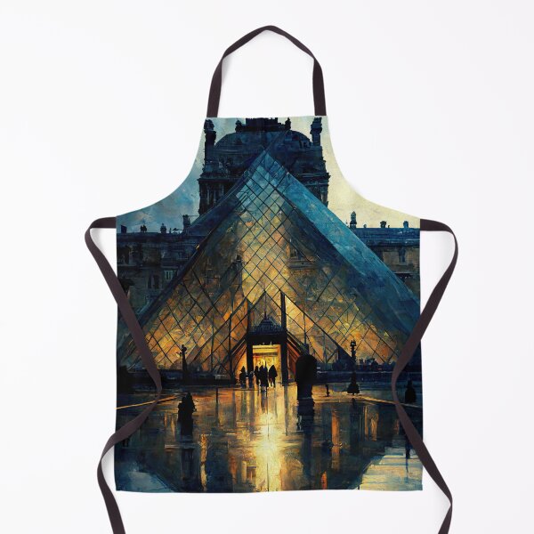 Item preview, LOUVRE AT NIGHTFALL designed and sold by ArtbyRolleen.