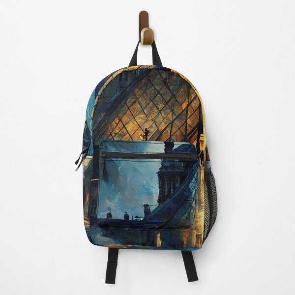 Item preview, LOUVRE AT NIGHTFALL designed and sold by ArtbyRolleen.