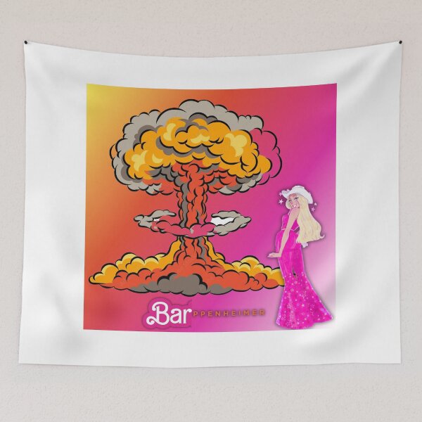 Item preview, I Survived Barbenheimer! designed and sold by Fatimah Sheikh.