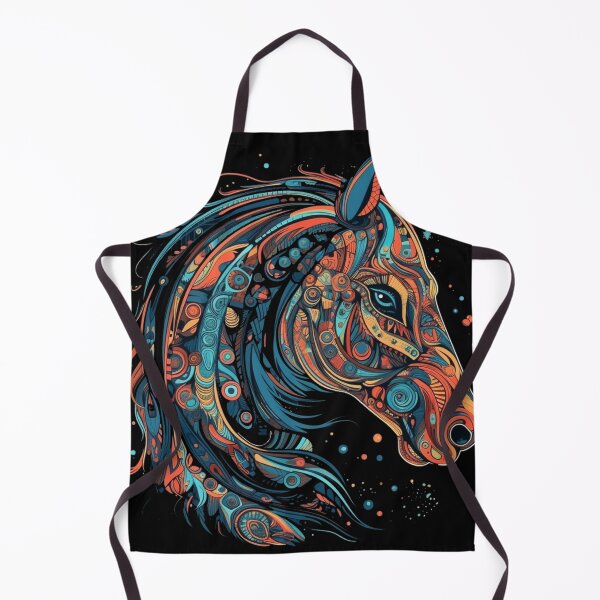 Item preview, Unleash Your Inner Strength with Our Vibrant Zodiac Horse designed and sold by TerrehsDesign.