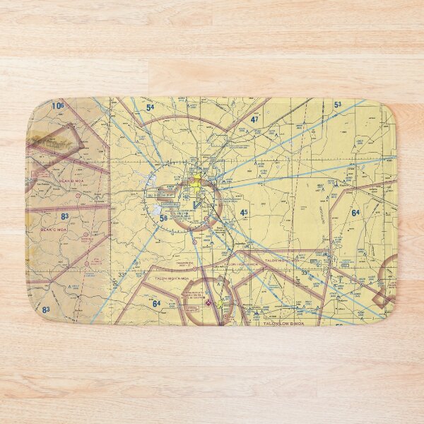 Item preview,  Roswell NM KROW Albuquerque Sectional Chart | Pilot's Flying Chart designed and sold by RealPilotDesign.