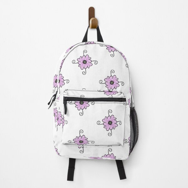 Item preview, Symmetrical Purple Flower (Digital Art By Ella) designed and sold by MyKinsDoodles.